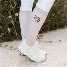 Kentucky rij sokken Unicorn Glitter 3-pack